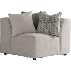 Plush Bliss Fabric Corner Chair