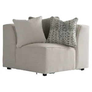 Plush Bliss Fabric Corner Chair