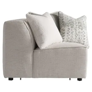 Plush Bliss Fabric Corner Chair