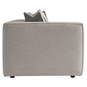 Plush Bliss Fabric Left Arm Loveseat