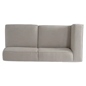 Plush Bliss Fabric Left Arm Loveseat