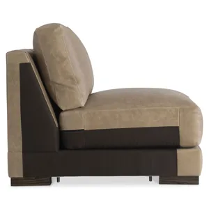 Lars Leather Armless Chair