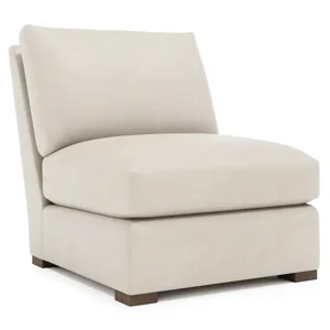 Ventura Leather Armless Chair
