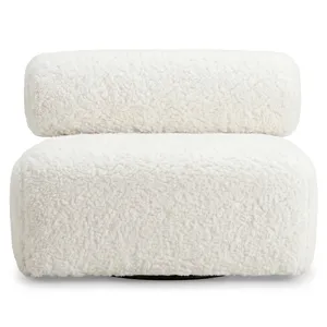 Paley Shearling Swivel Chair