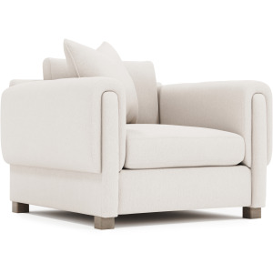 Plush Tori Fabric Chair