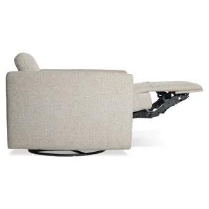 Livvy Fabric Power Motion Swivel Chair