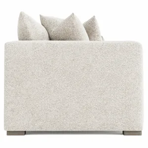 Helena Fabric Left Arm Loveseat