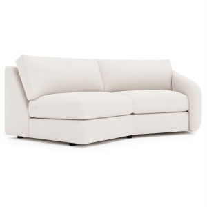 Soleil Fabric Right Arm Loveseat