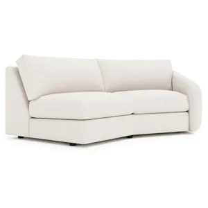 Soleil Fabric Right Arm Loveseat