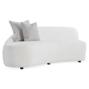 Calder Fabric Left Arm Loveseat