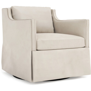 Delaney Leather Swivel Chair