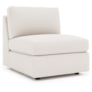 Serena Fabric Armless Chair