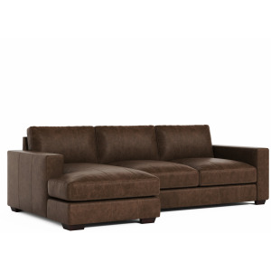 Dawkins Leather Sectional