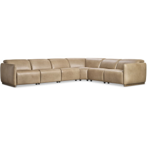 Alta Leather Power Motion Sectional