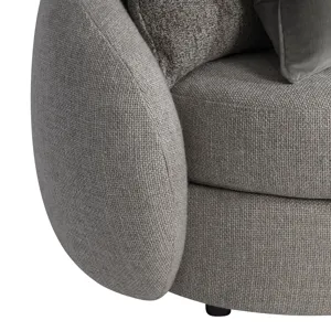 Moretti Fabric Left Arm Loveseat