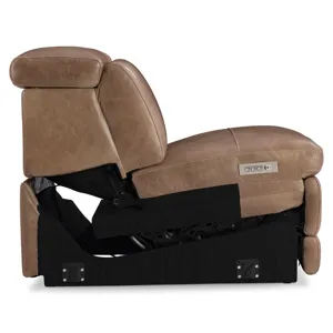 Lioni Leather Armless Power Motion Chair