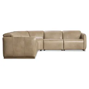 Alta Leather Power Motion Sectional