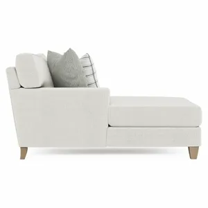Mila Fabric Left Arm Chaise