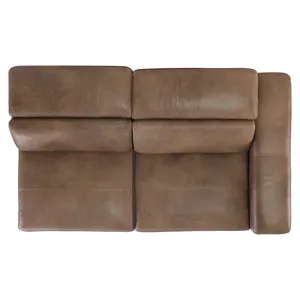 Lioni Leather Right Arm Power Motion Loveseat
