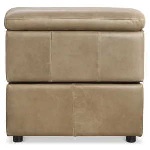 Alta Leather Armless Chair