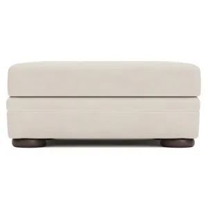Harrison Leather Ottoman