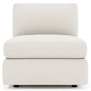 Serena Fabric Armless Chair