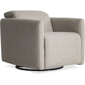 Livvy Fabric Power Motion Swivel Chair