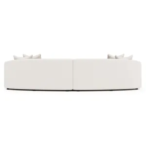 Plush Elle Fabric Sectional