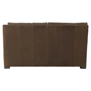 Ventura Leather Right Arm Loveseat
