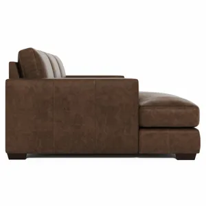 Dawkins Leather Sectional