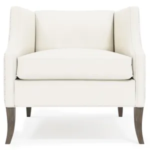 Romney Leather-Fabric Chair