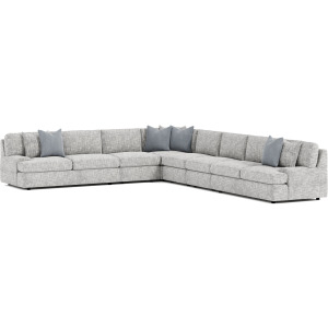 Plush Serena Fabric Sectional