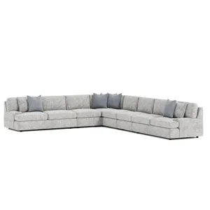 Plush Serena Fabric Sectional