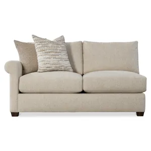 Barnes Fabric Left Arm Loveseat