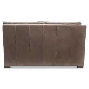 Keirnan Leather Left Arm Loveseat