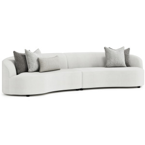 Plush Elle Fabric Sectional