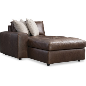 Nest Leather Left Arm Chaise