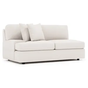 Serena Fabric Left Arm Loveseat