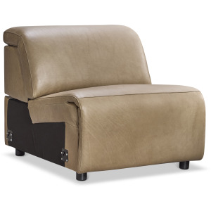 Alta Leather Armless Chair