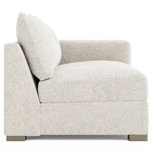 Helena Fabric Right Arm Loveseat