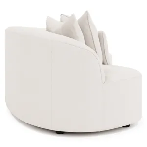 Plush Elle Fabric Sectional