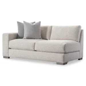 Drew Fabric Left Arm Loveseat