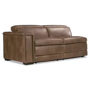 Lioni Leather Left Arm Power Motion Loveseat