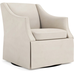 Clayton Leather Swivel Chair