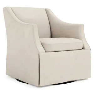 Clayton Leather Swivel Chair