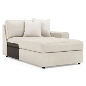 Nest Leather Right Arm Chaise