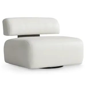 Paley Leather Swivel Chair