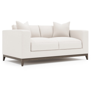Plush Noel Fabric Loveseat