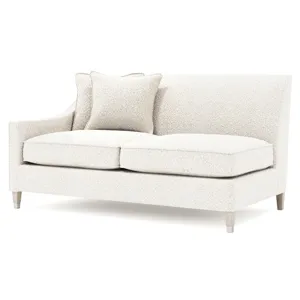 Palisades Fabric Left Arm Loveseat