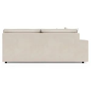Nest Leather Left Arm Loveseat